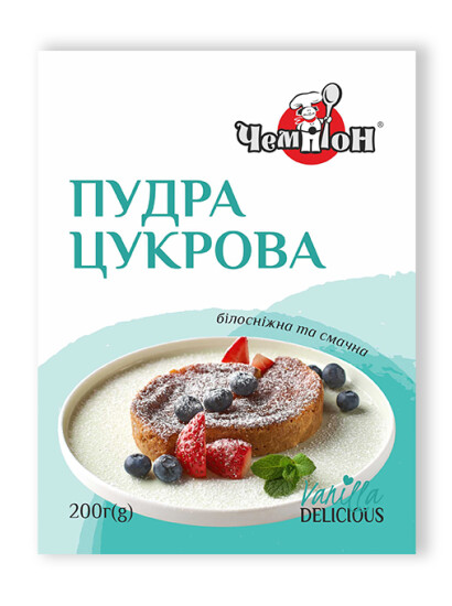 Пудра цукрова Чемпіон, 200 г